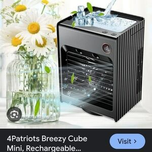 Breezy Cube Mini Air Cooler - Black